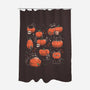 Pumpkin Halloween Cats-None-Polyester-Shower Curtain-tobefonseca