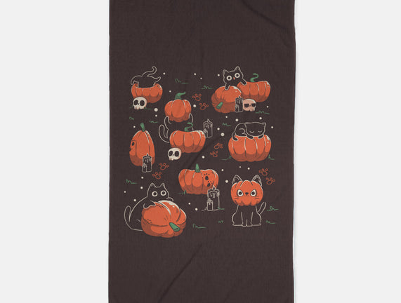 Pumpkin Halloween Cats