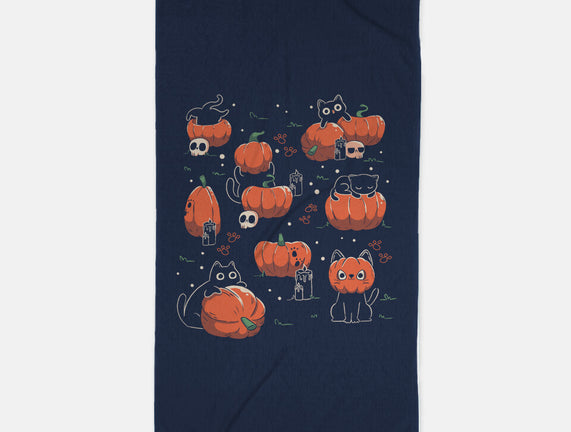 Pumpkin Halloween Cats