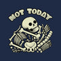 Not Today Skeleton-None-Removable Cover w Insert-Throw Pillow-tobefonseca