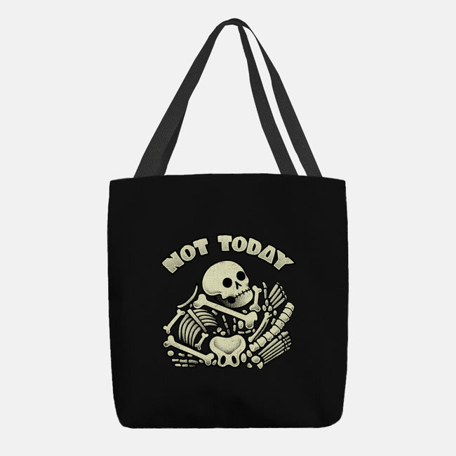 Not Today Skeleton-None-Basic Tote-Bag-tobefonseca