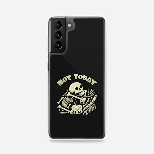 Not Today Skeleton-Samsung-Snap-Phone Case-tobefonseca