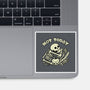 Not Today Skeleton-None-Glossy-Sticker-tobefonseca