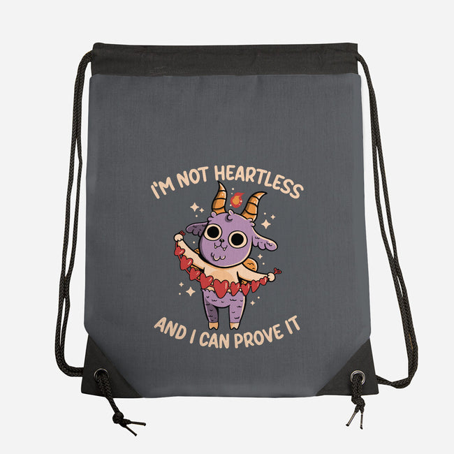 I'm Not Heartless-None-Drawstring-Bag-tobefonseca