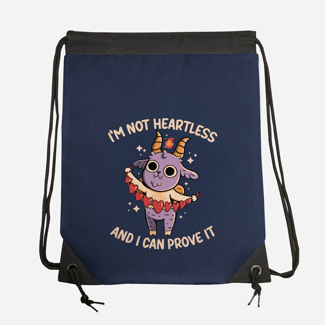 I'm Not Heartless-None-Drawstring-Bag-tobefonseca