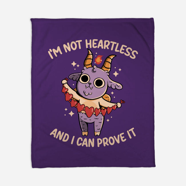 I'm Not Heartless-None-Fleece-Blanket-tobefonseca