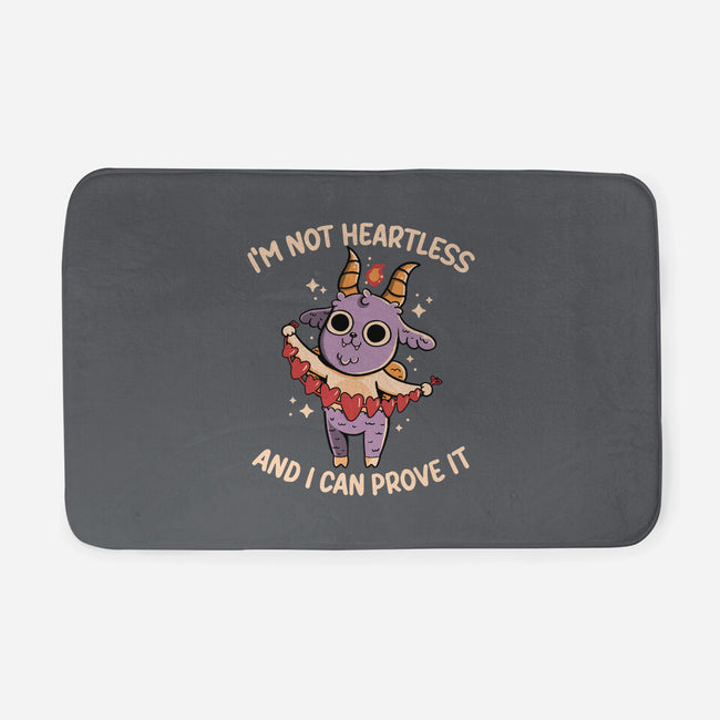 I'm Not Heartless-None-Memory Foam-Bath Mat-tobefonseca