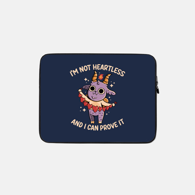 I'm Not Heartless-None-Zippered-Laptop Sleeve-tobefonseca