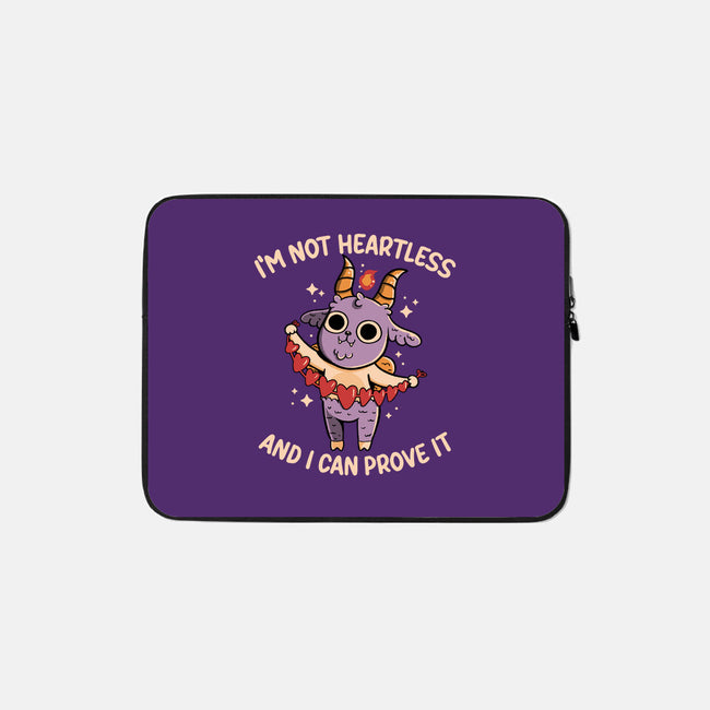 I'm Not Heartless-None-Zippered-Laptop Sleeve-tobefonseca