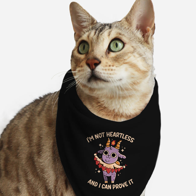 I'm Not Heartless-Cat-Bandana-Pet Collar-tobefonseca