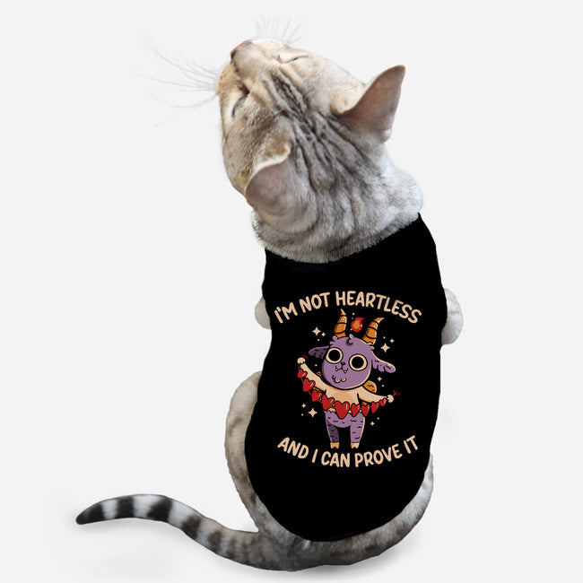I'm Not Heartless-Cat-Basic-Pet Tank-tobefonseca