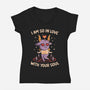 In Love With Your Soul-Womens-V-Neck-Tee-tobefonseca