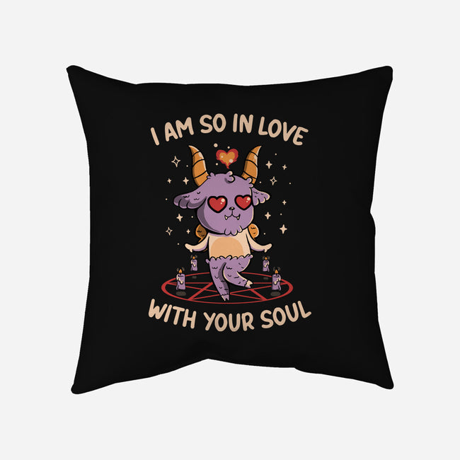 In Love With Your Soul-None-Removable Cover-Throw Pillow-tobefonseca