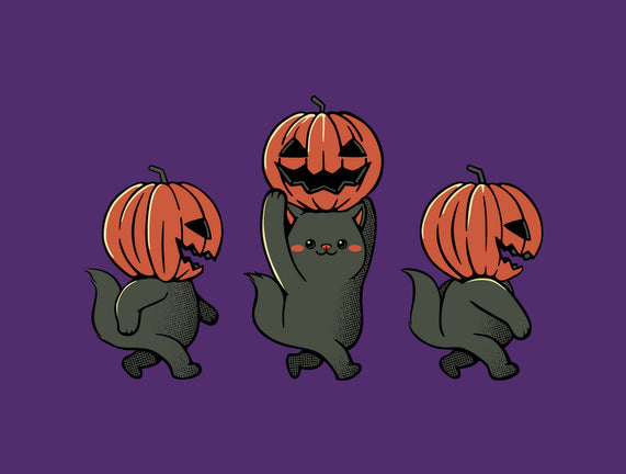 Halloween Pumpkin Kittens
