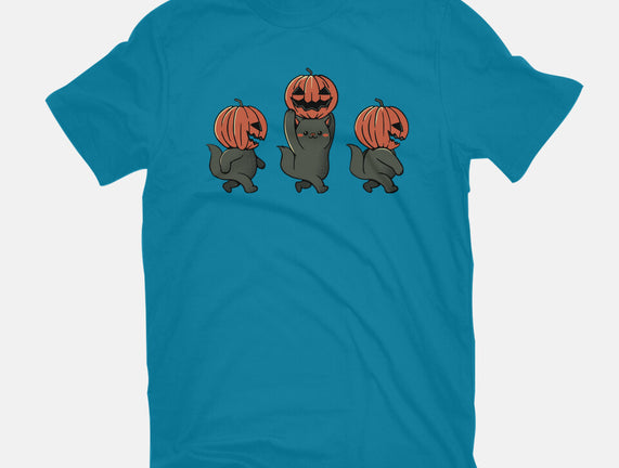 Halloween Pumpkin Kittens