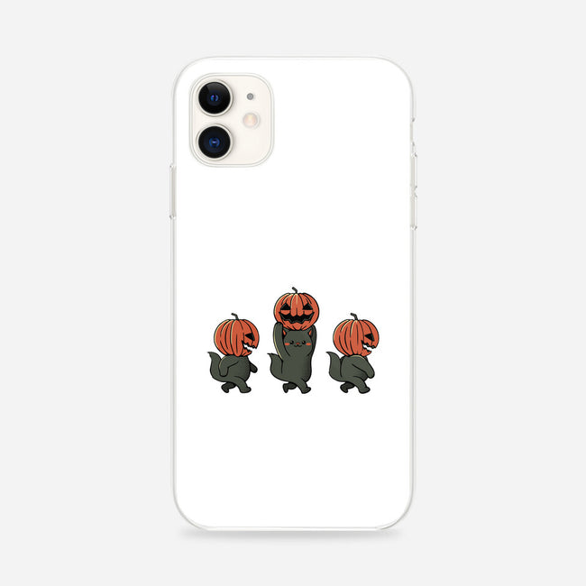 Halloween Pumpkin Kittens-iPhone-Snap-Phone Case-tobefonseca