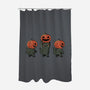 Halloween Pumpkin Kittens-None-Polyester-Shower Curtain-tobefonseca