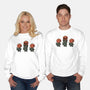 Halloween Pumpkin Kittens-Unisex-Crew Neck-Sweatshirt-tobefonseca