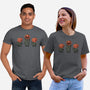 Halloween Pumpkin Kittens-Unisex-Basic-Tee-tobefonseca