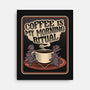 Coffee Morning Ritual Cats-None-Stretched-Canvas-tobefonseca