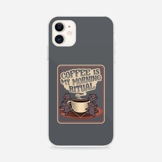 Coffee Morning Ritual Cats-iPhone-Snap-Phone Case-tobefonseca