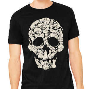 Cat Skeleton Skull