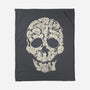 Cat Skeleton Skull-None-Fleece-Blanket-tobefonseca
