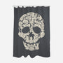 Cat Skeleton Skull-None-Polyester-Shower Curtain-tobefonseca