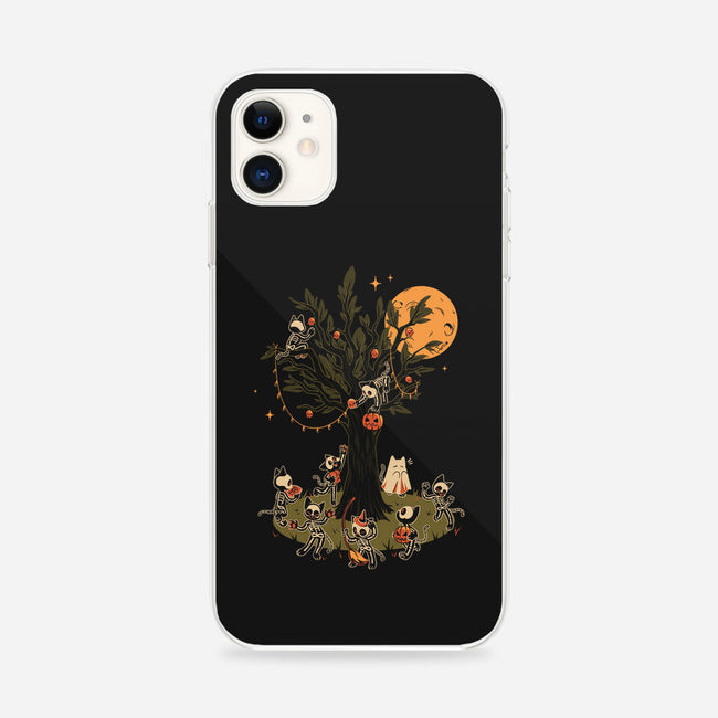 Black Cats Tree-iPhone-Snap-Phone Case-tobefonseca