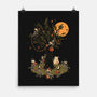 Black Cats Tree-None-Matte-Poster-tobefonseca