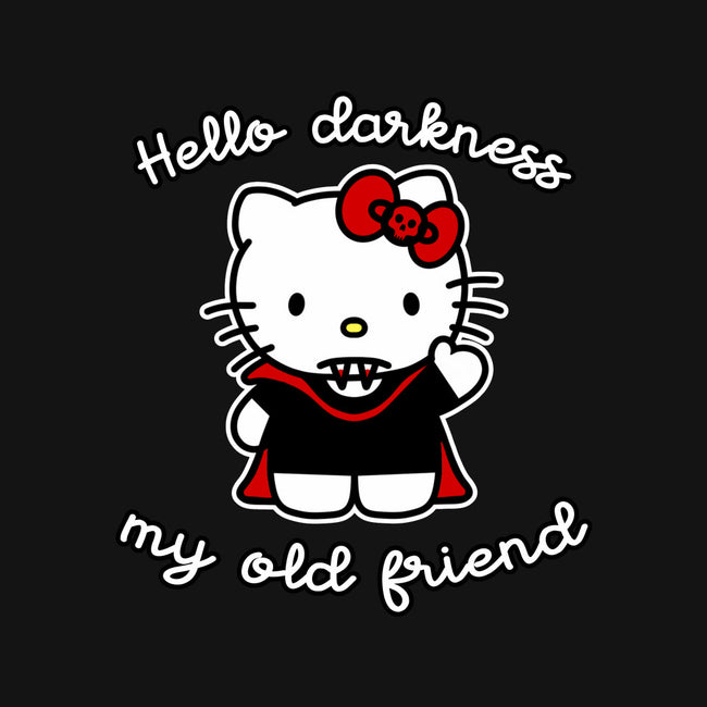 Hello Darkness My Old Friend-Cat-Adjustable-Pet Collar-SubBass49