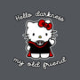 Hello Darkness My Old Friend-Unisex-Crew Neck-Sweatshirt-SubBass49