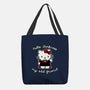 Hello Darkness My Old Friend-None-Basic Tote-Bag-SubBass49