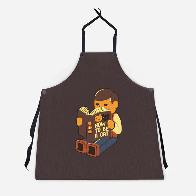 How To Be A Cat-Unisex-Kitchen-Apron-tobefonseca