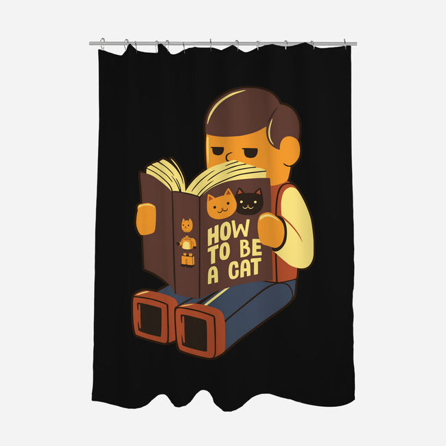 How To Be A Cat-None-Polyester-Shower Curtain-tobefonseca