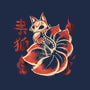 Ghost Kitsune-Dog-Bandana-Pet Collar-ricolaa