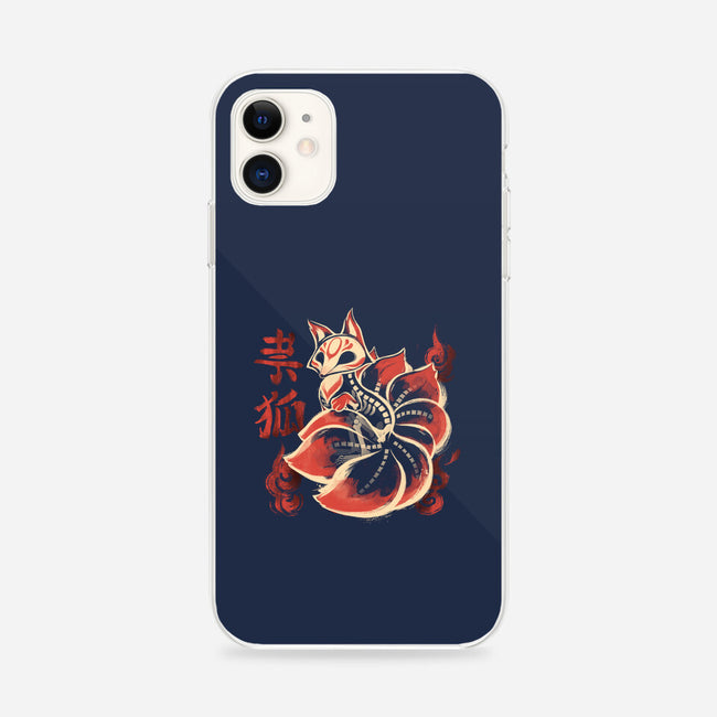 Ghost Kitsune-iPhone-Snap-Phone Case-ricolaa