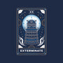 Exterminate Tarot Card-Womens-Basic-Tee-Logozaste