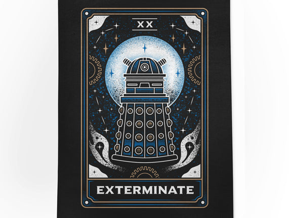 Exterminate Tarot Card