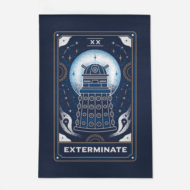 Exterminate Tarot Card-None-Indoor-Rug-Logozaste