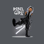 Rebel Girl-None-Non-Removable Cover w Insert-Throw Pillow-zascanauta