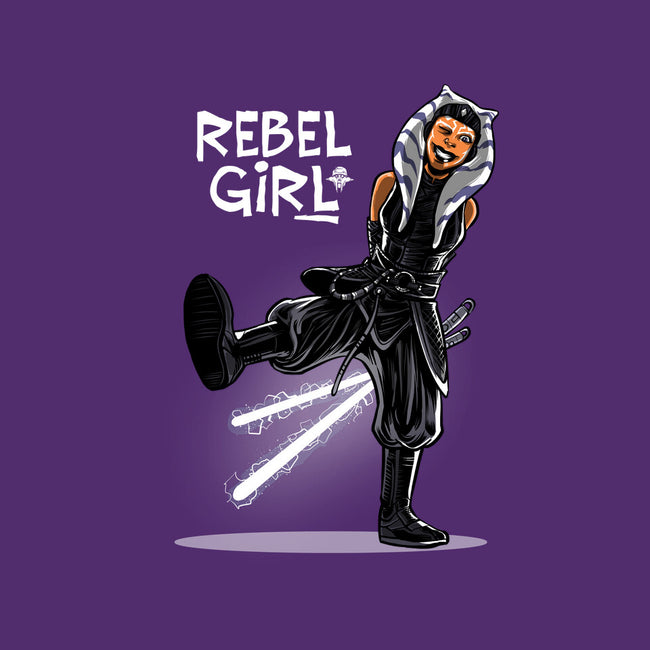 Rebel Girl-None-Non-Removable Cover w Insert-Throw Pillow-zascanauta