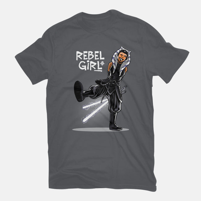 Rebel Girl-Unisex-Basic-Tee-zascanauta