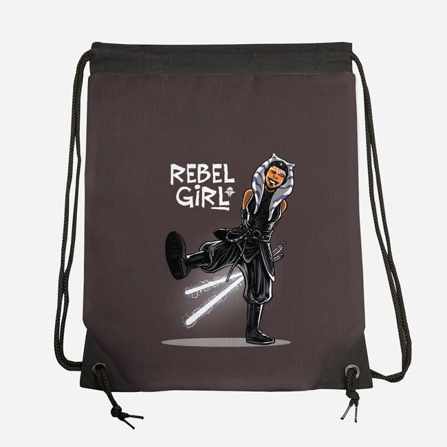 Rebel Girl-None-Drawstring-Bag-zascanauta