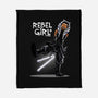 Rebel Girl-None-Fleece-Blanket-zascanauta