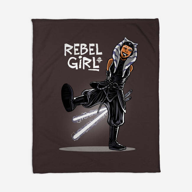 Rebel Girl-None-Fleece-Blanket-zascanauta