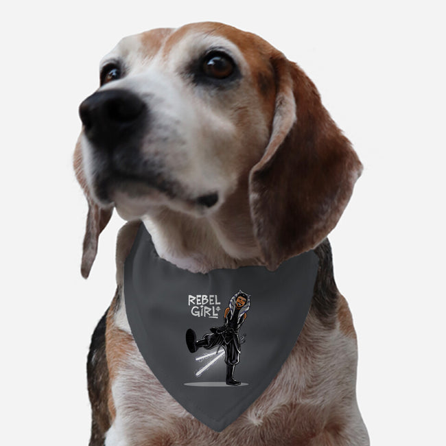 Rebel Girl-Dog-Adjustable-Pet Collar-zascanauta