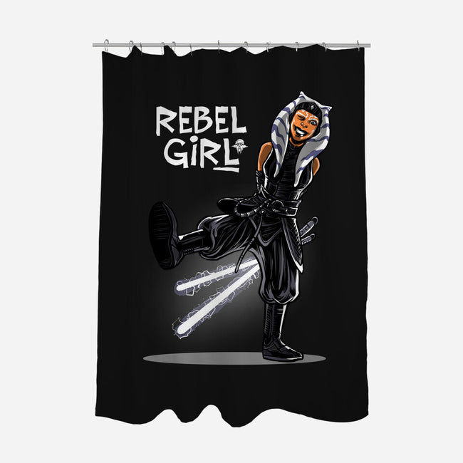 Rebel Girl-None-Polyester-Shower Curtain-zascanauta
