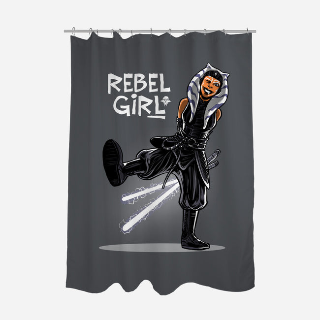 Rebel Girl-None-Polyester-Shower Curtain-zascanauta