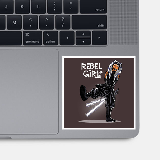 Rebel Girl-None-Glossy-Sticker-zascanauta